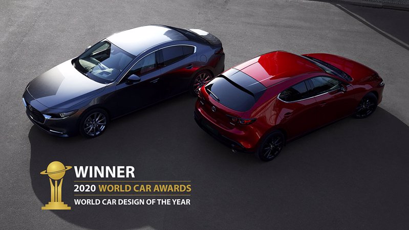 LA MAZDA3 DÉCROCHE LE PRIX « WORLD CAR DESIGN OF THE YEAR 2020 »