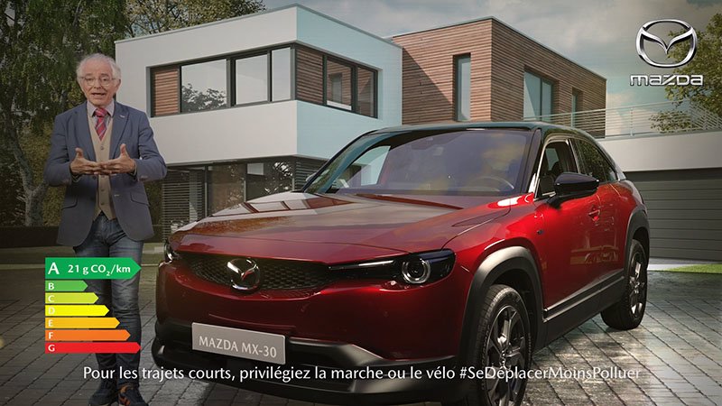 Mazda fait appel à Mac Lesggy pour expliciter la technologie de