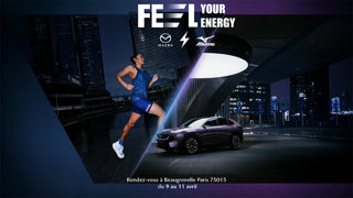 MAZDA ET MIZUNO S’ASSOCIENT POUR PRÉSENTER AU PUBLIC LE TOUT NOUVEAU MAZDA CX-6e À PARIS